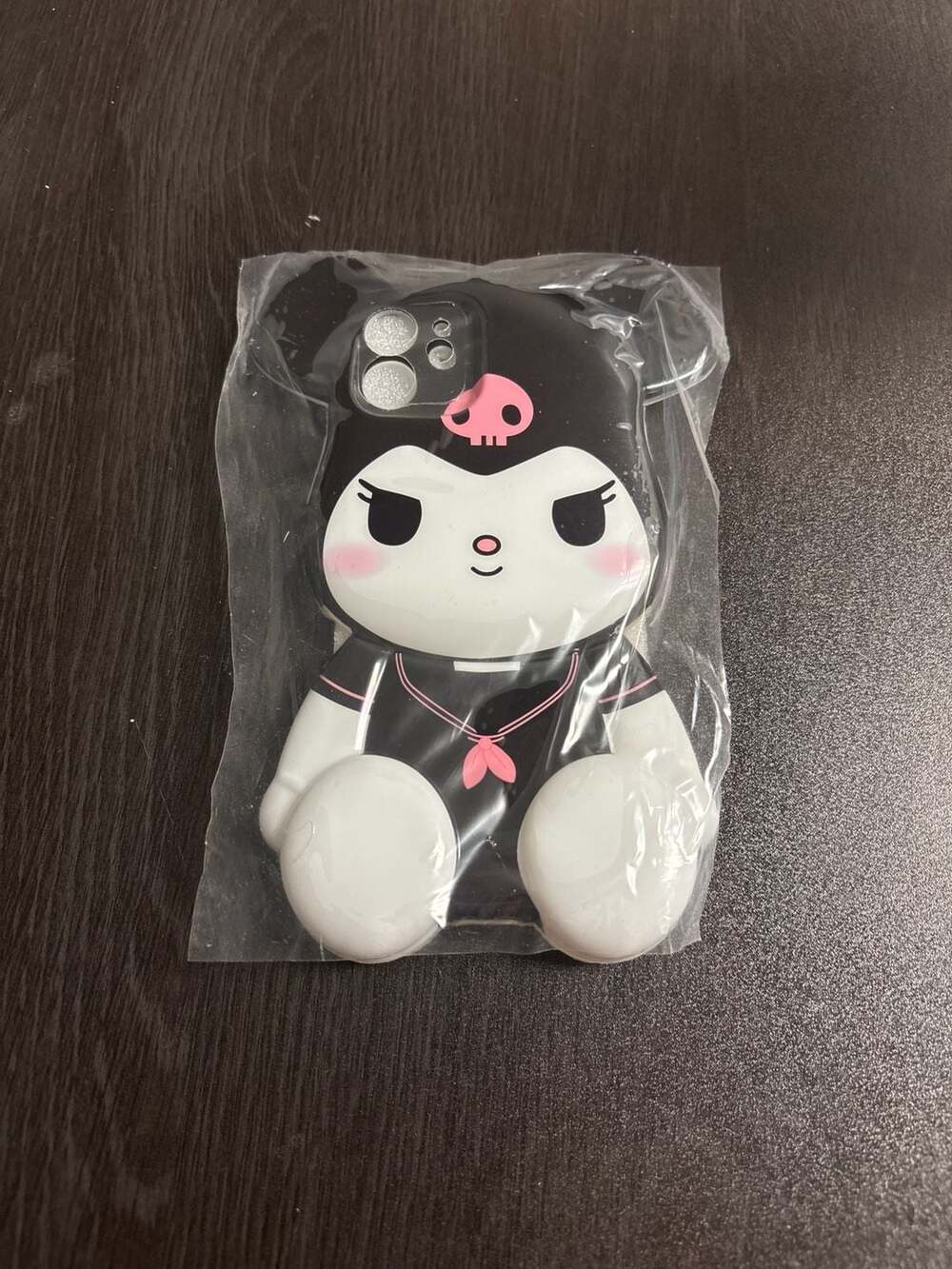 3D Kawaii Kuromi Sailor Outfit Soft Silicone Phone Case